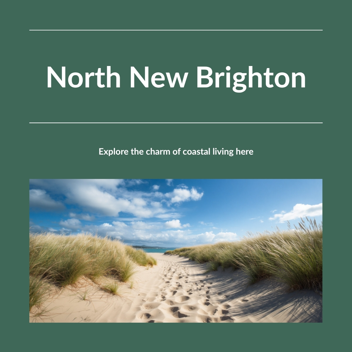 North New Brighton Christchurch beach dune path, suburb guide